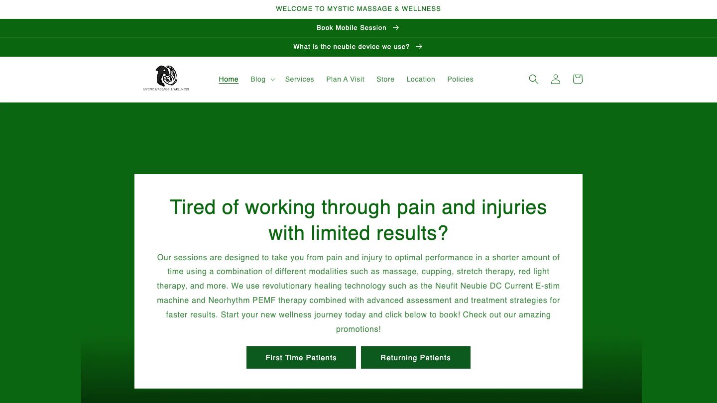 Mystic Massage & Wellness Center