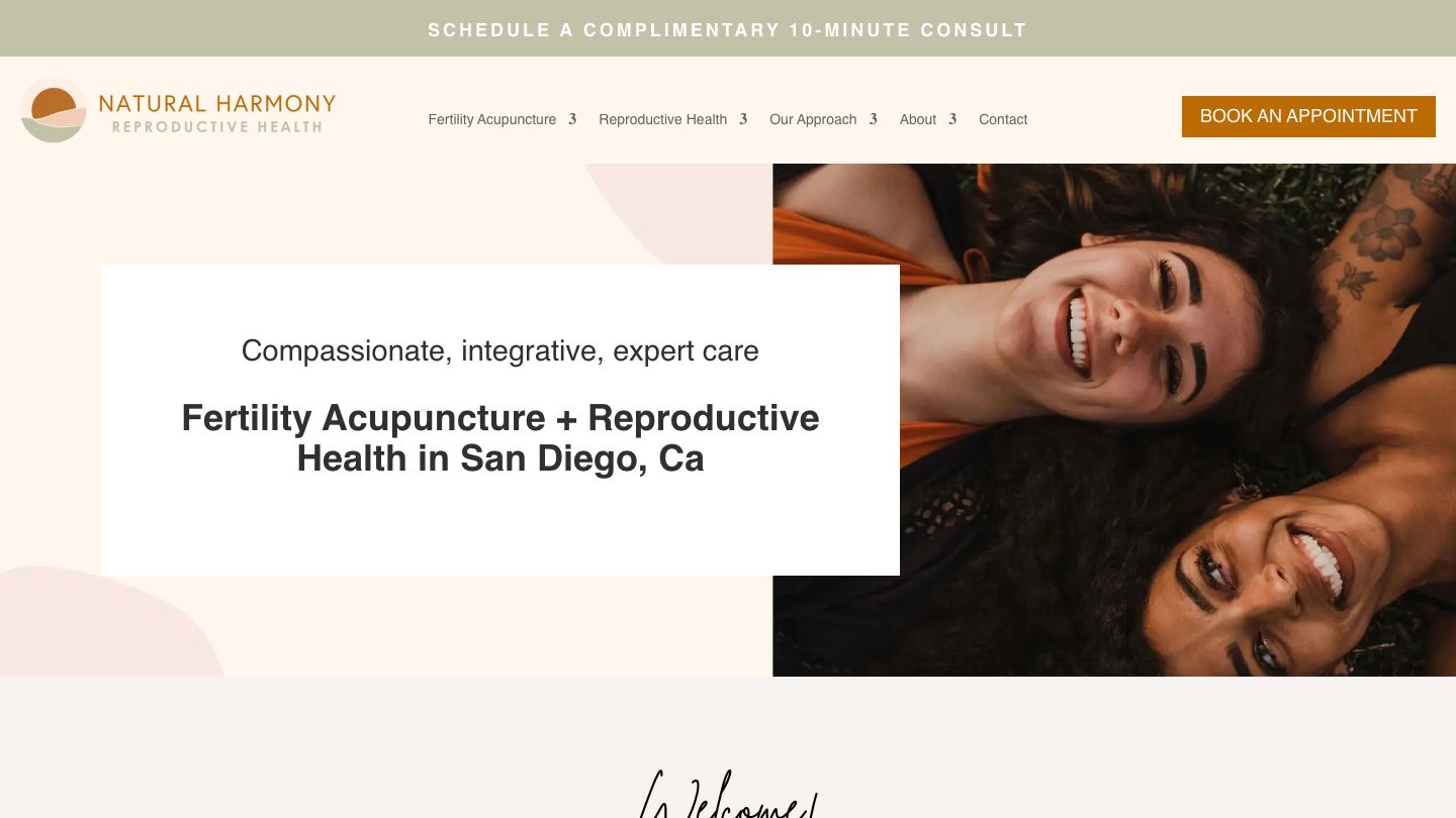 Natural Harmony Reproductive Health + Fertility Acupuncture