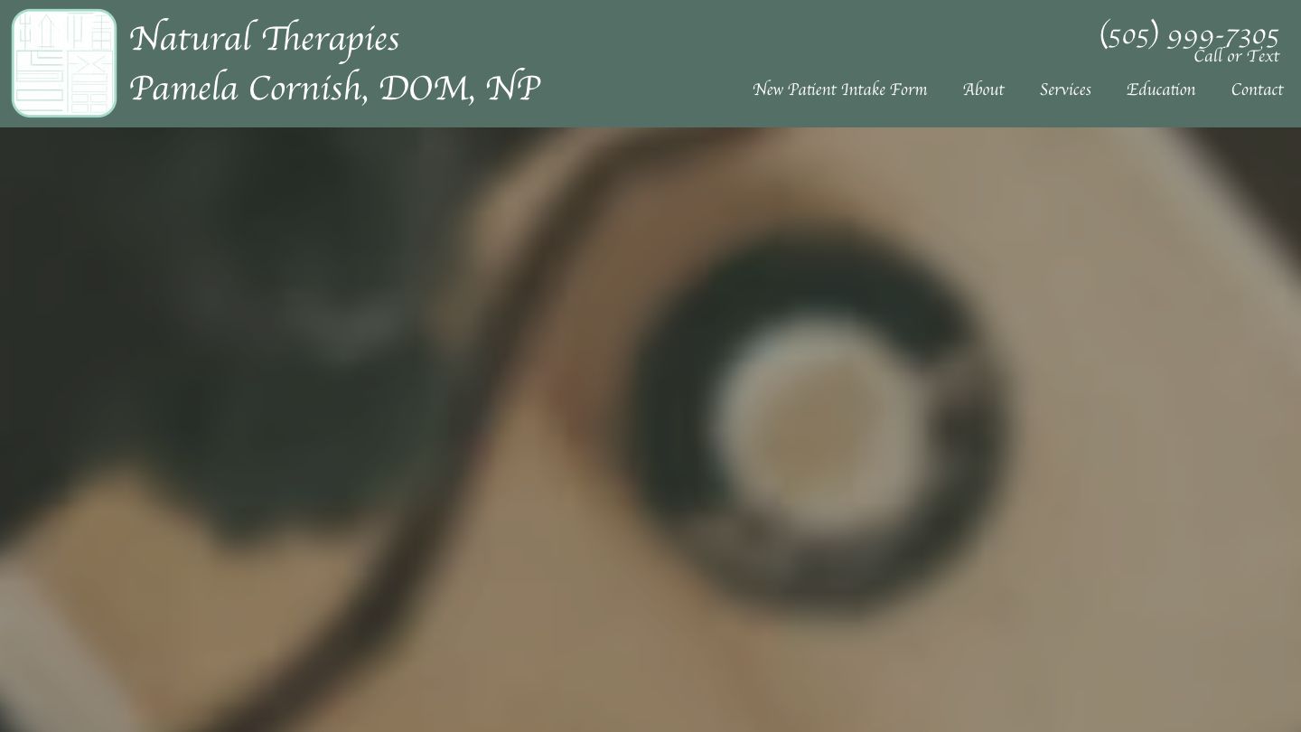 Natural Therapies - Pamela Cornish DOM