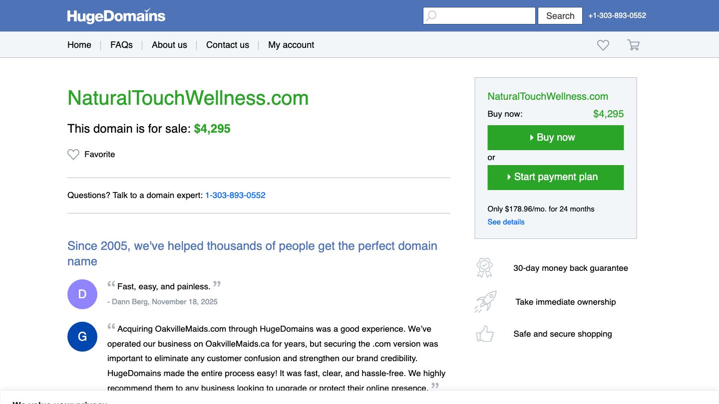 Natural Touch Wellness and Chiropractic