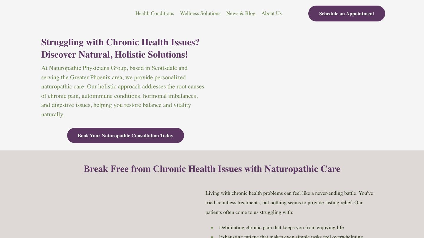 Naturopathic Physicians Group