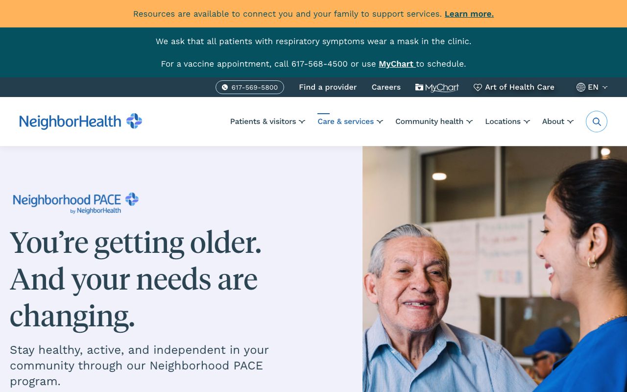 Neighborhood Pace Wellness Center