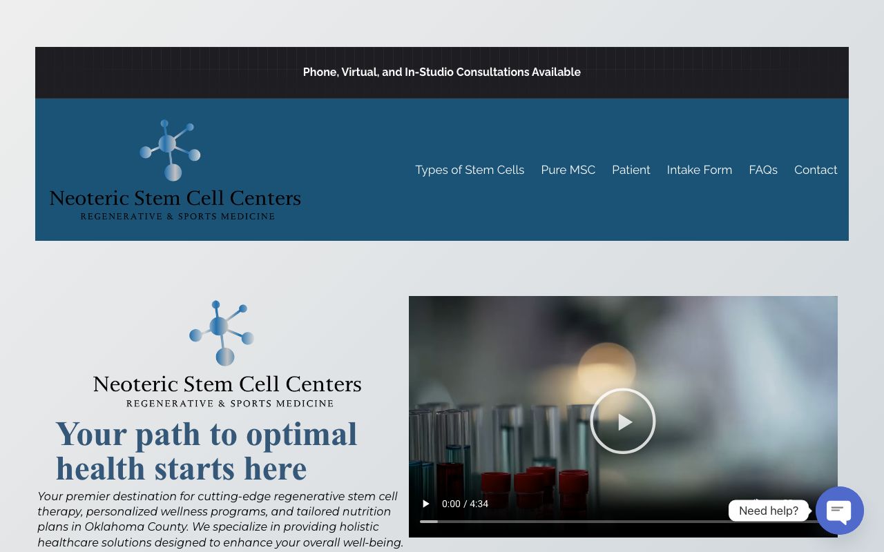 neoteric stem cell centers