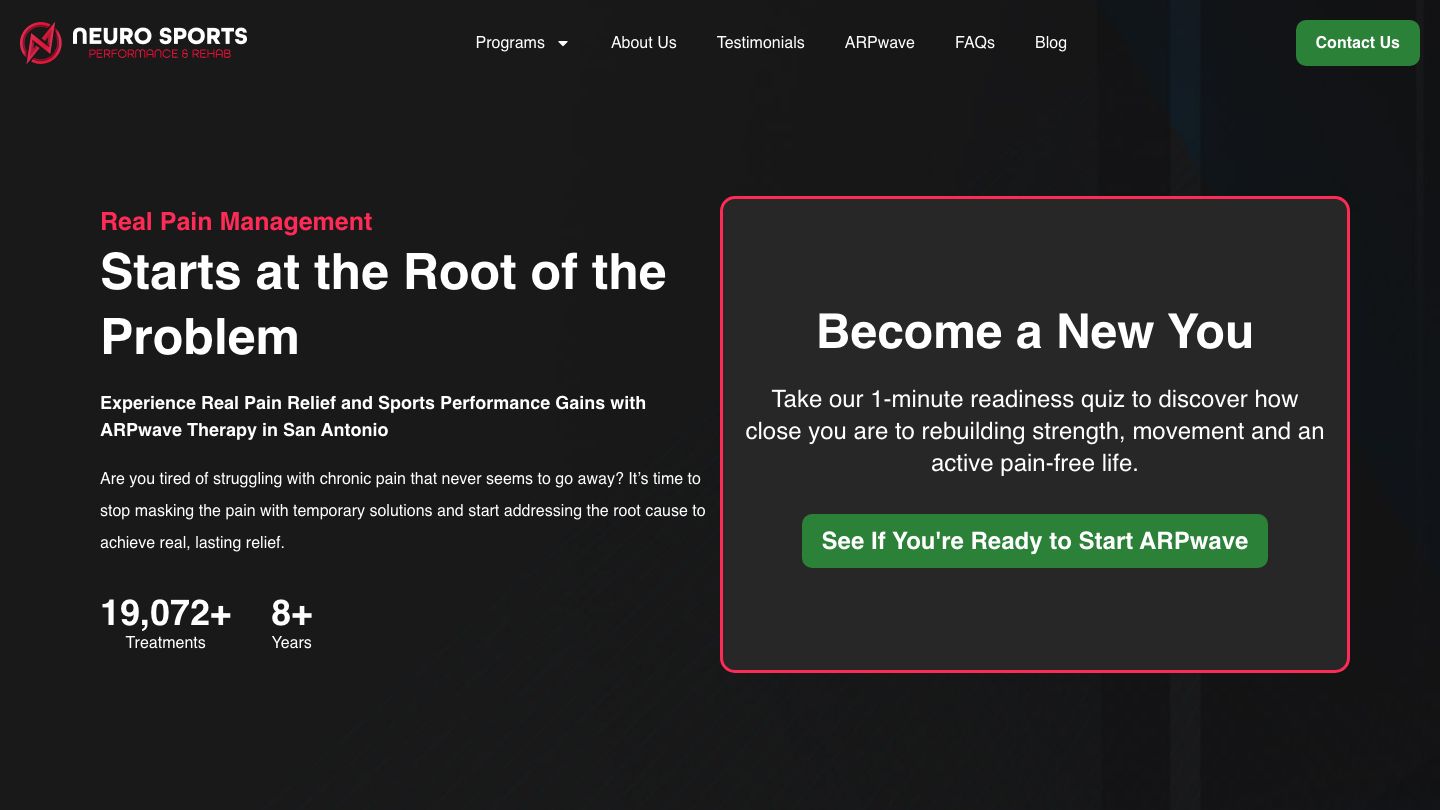 Neuro Sports Performance and Rehab - Pain Management and Sports Medicine