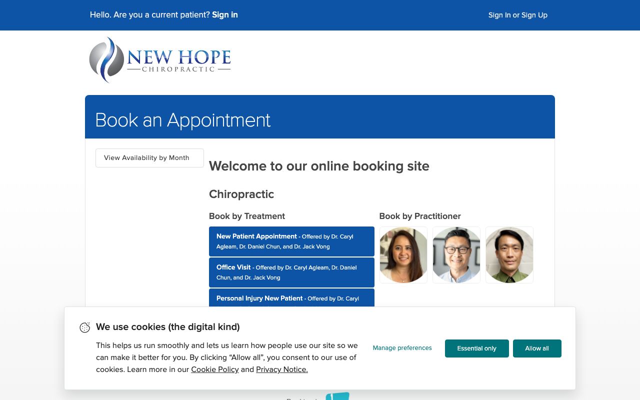 New Hope Chiropractic San Jose Chiropractor