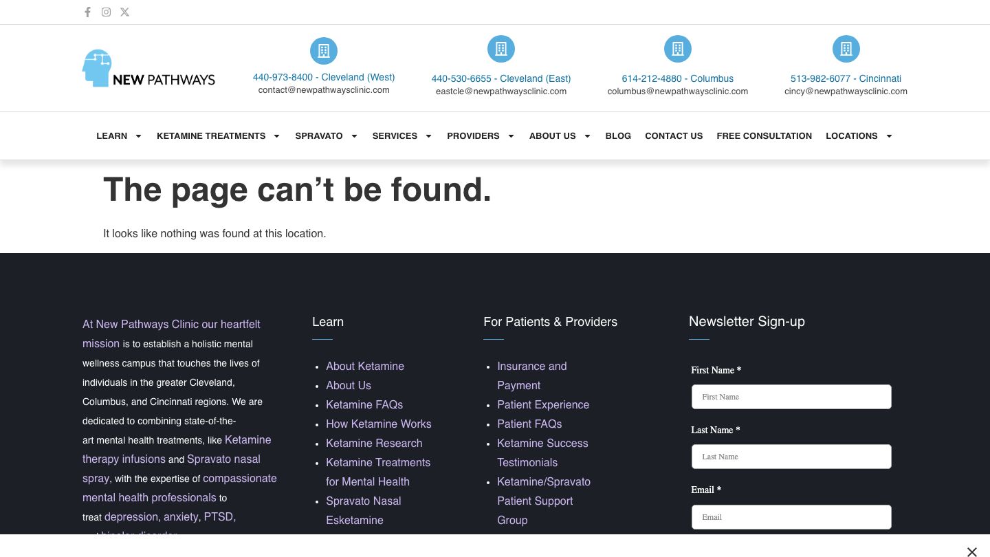 New Pathways Ketamine Clinic of Dublin