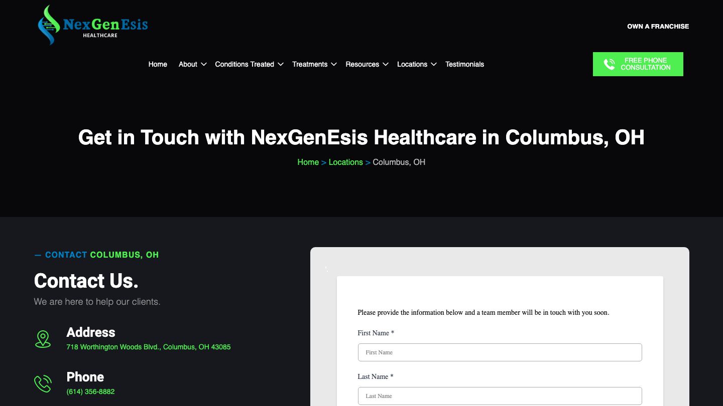 NexGenEsis Healthcare - Columbus
