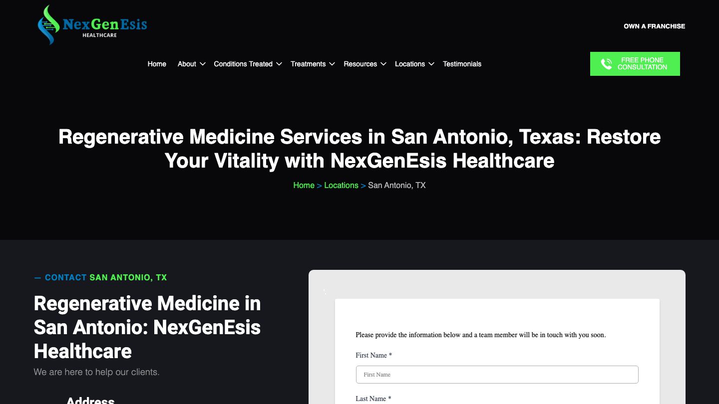 NexGenEsis Healthcare - San Antonio