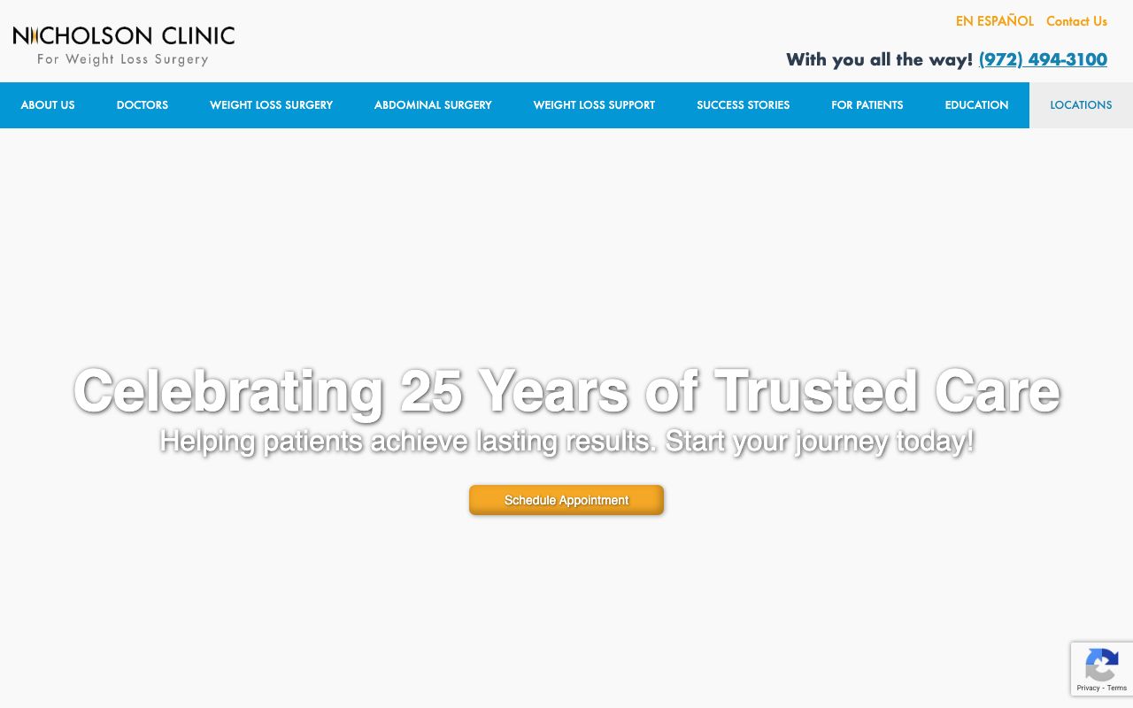 Nicholson Clinic For Weight Loss Surgery