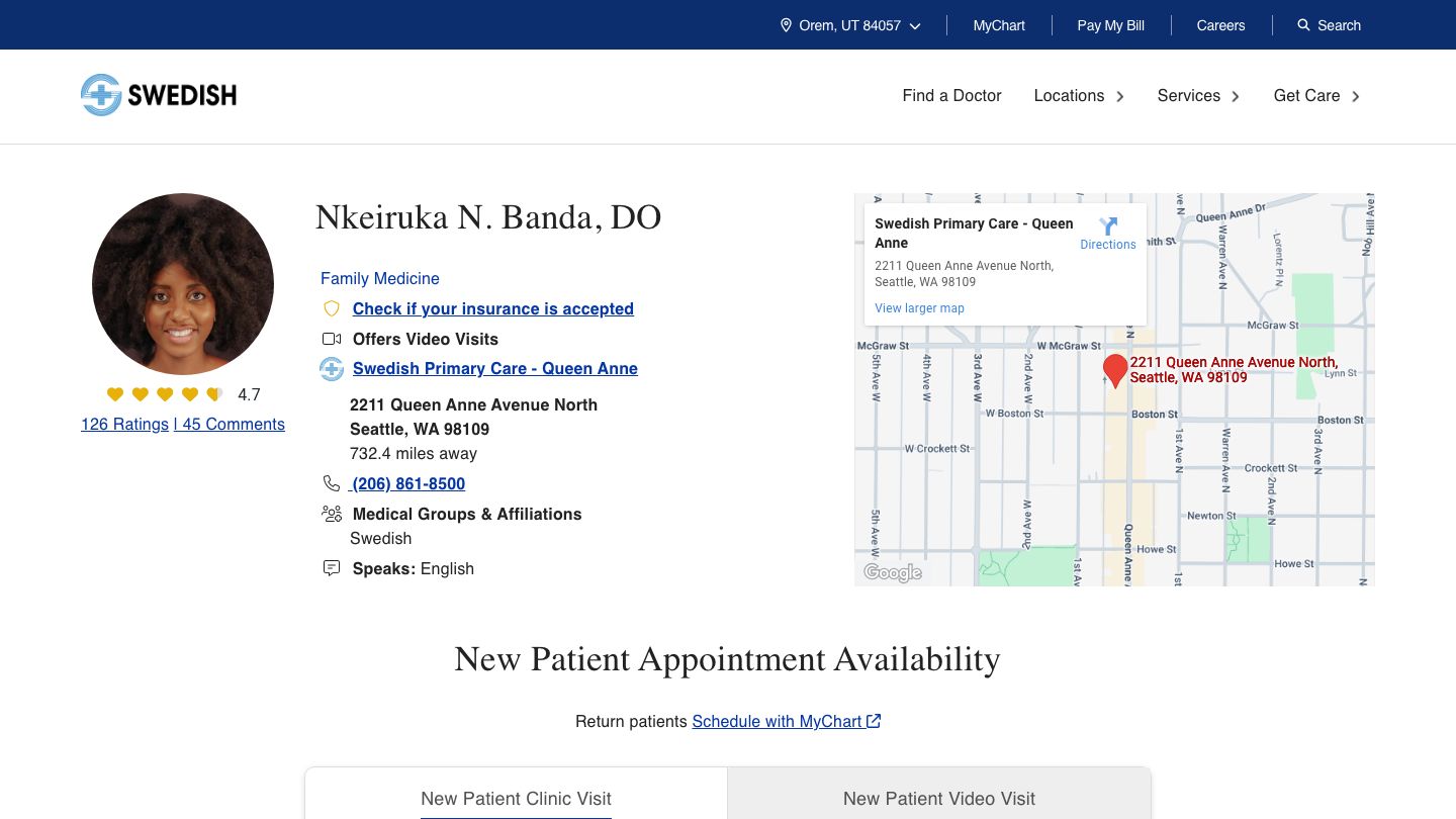 Nkeiruka N. Banda, DO