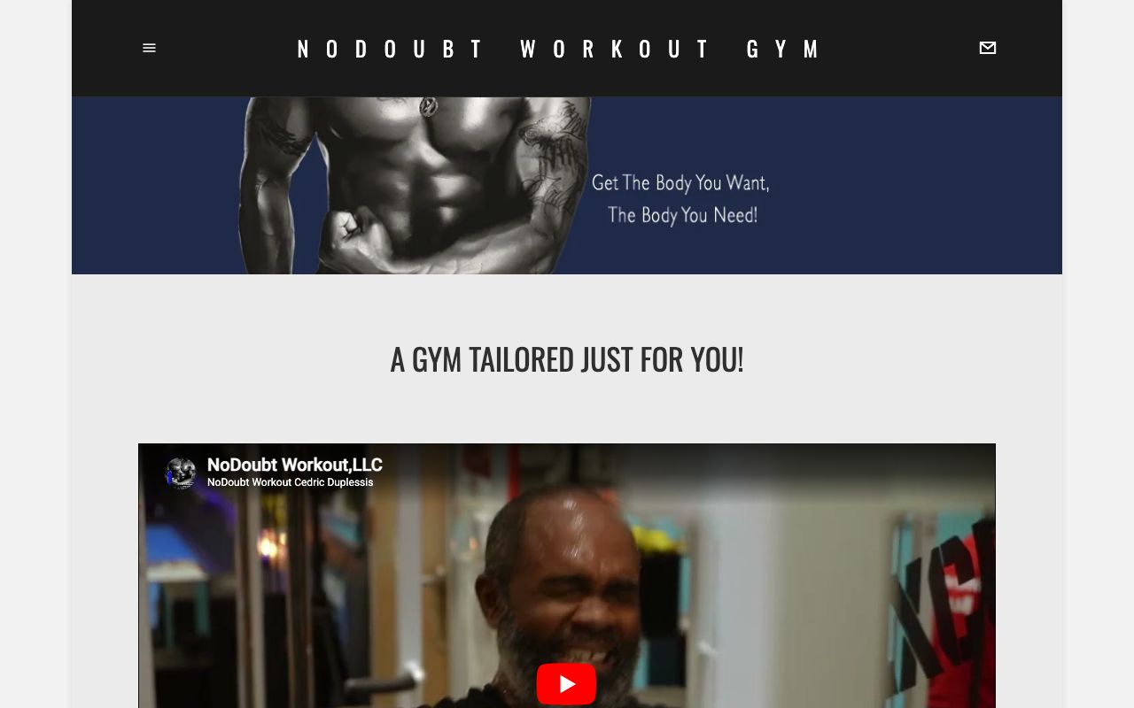 NoDoubt Workout LLC Precision Barbershop