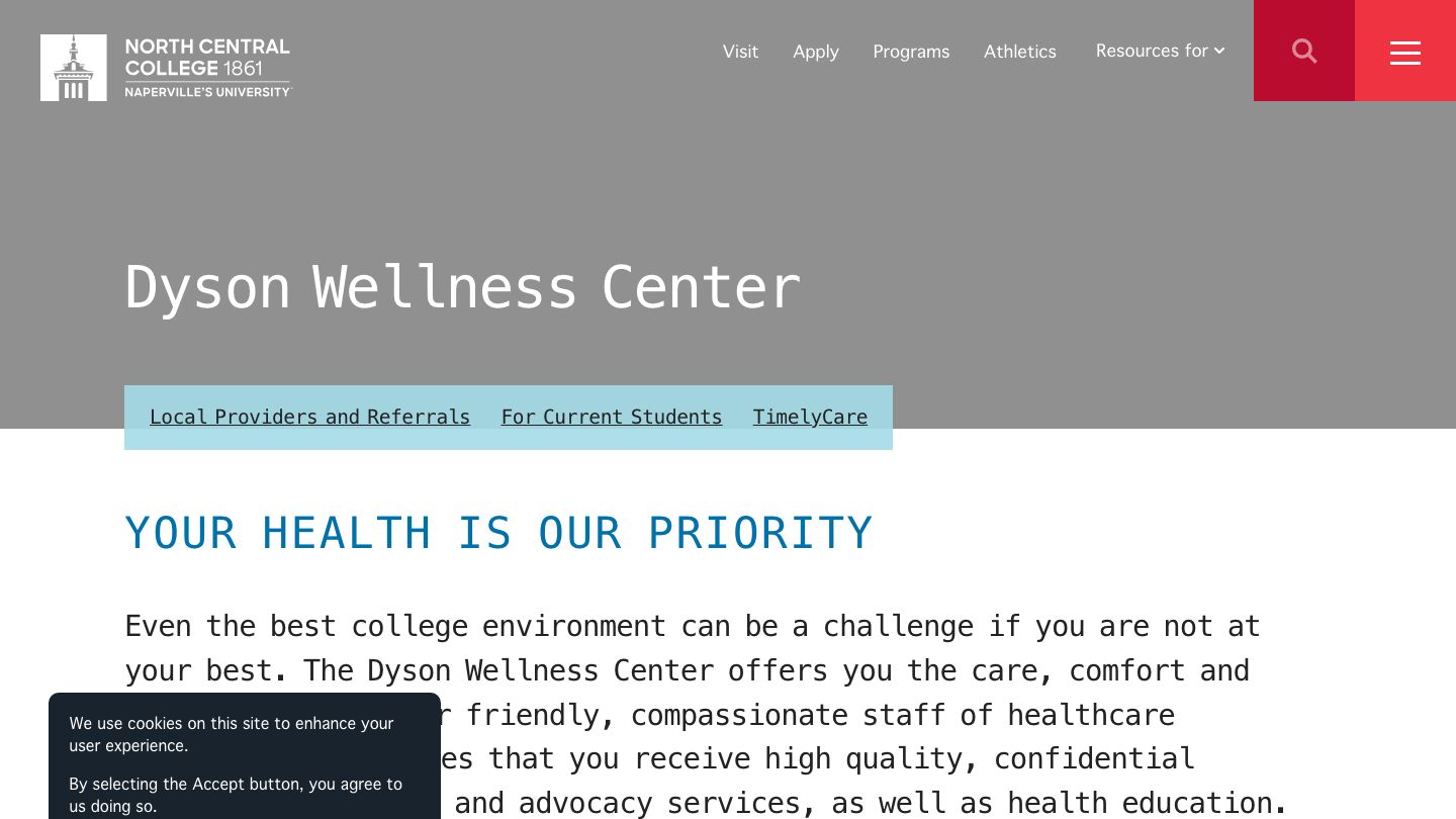 North Central College - Dyson Wellness Center