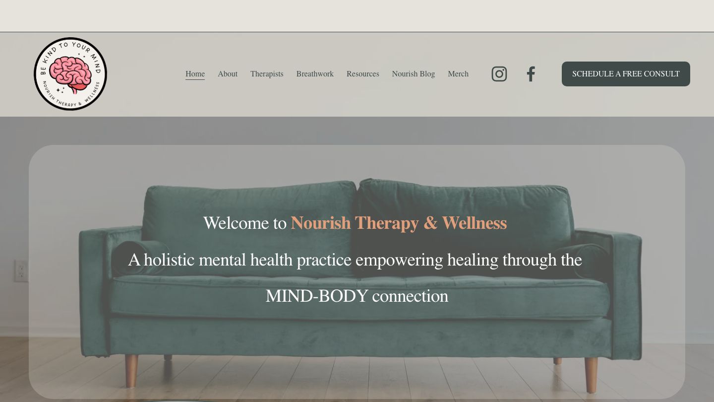 Nourish Center Therapy & Wellness in Washington Square