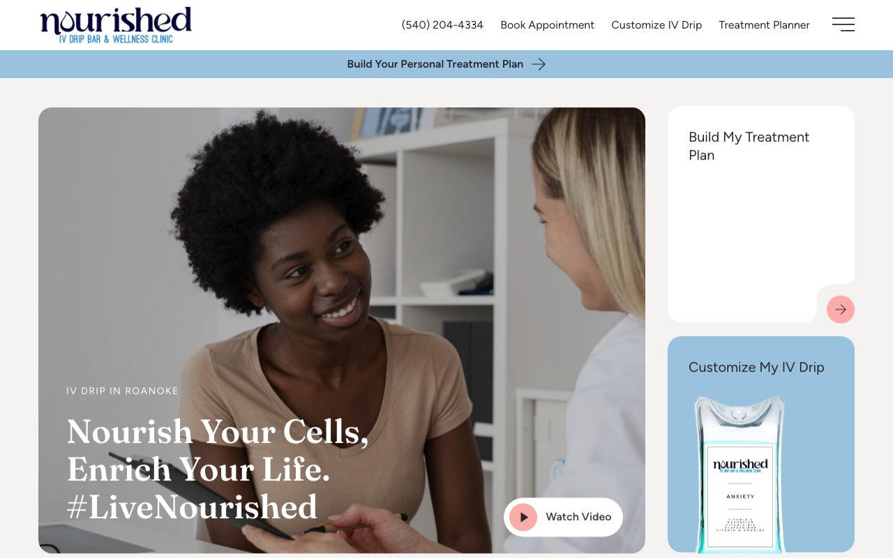 Nourished IV Drip Bar and Wellness Clinic