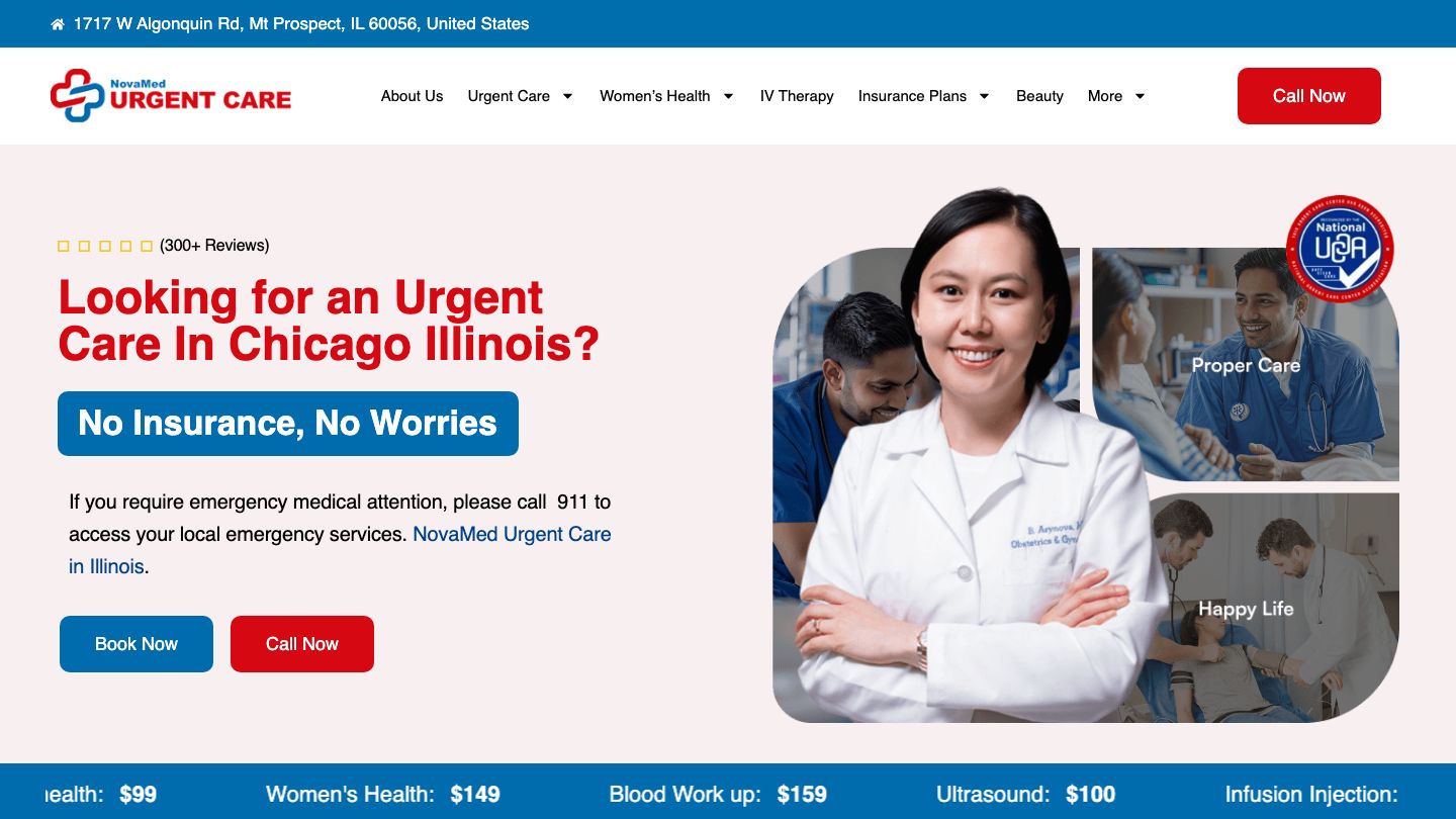 NovaMed Urgent Care in Illinois