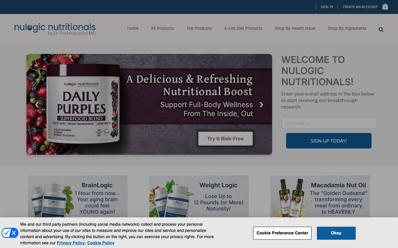 NuLogic Nutritionals, LLC.