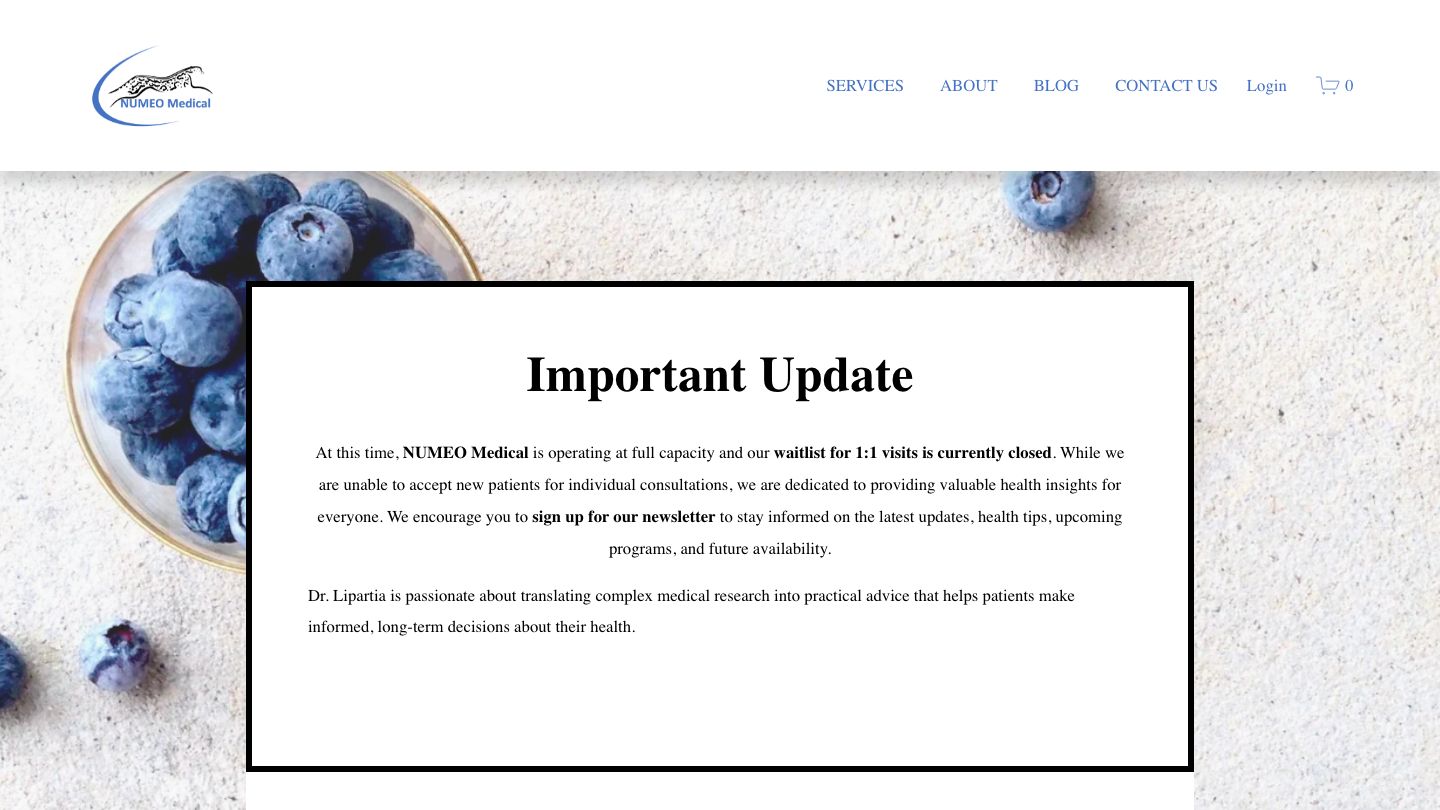 NUMEO Medical l Marine Lipartia, MD