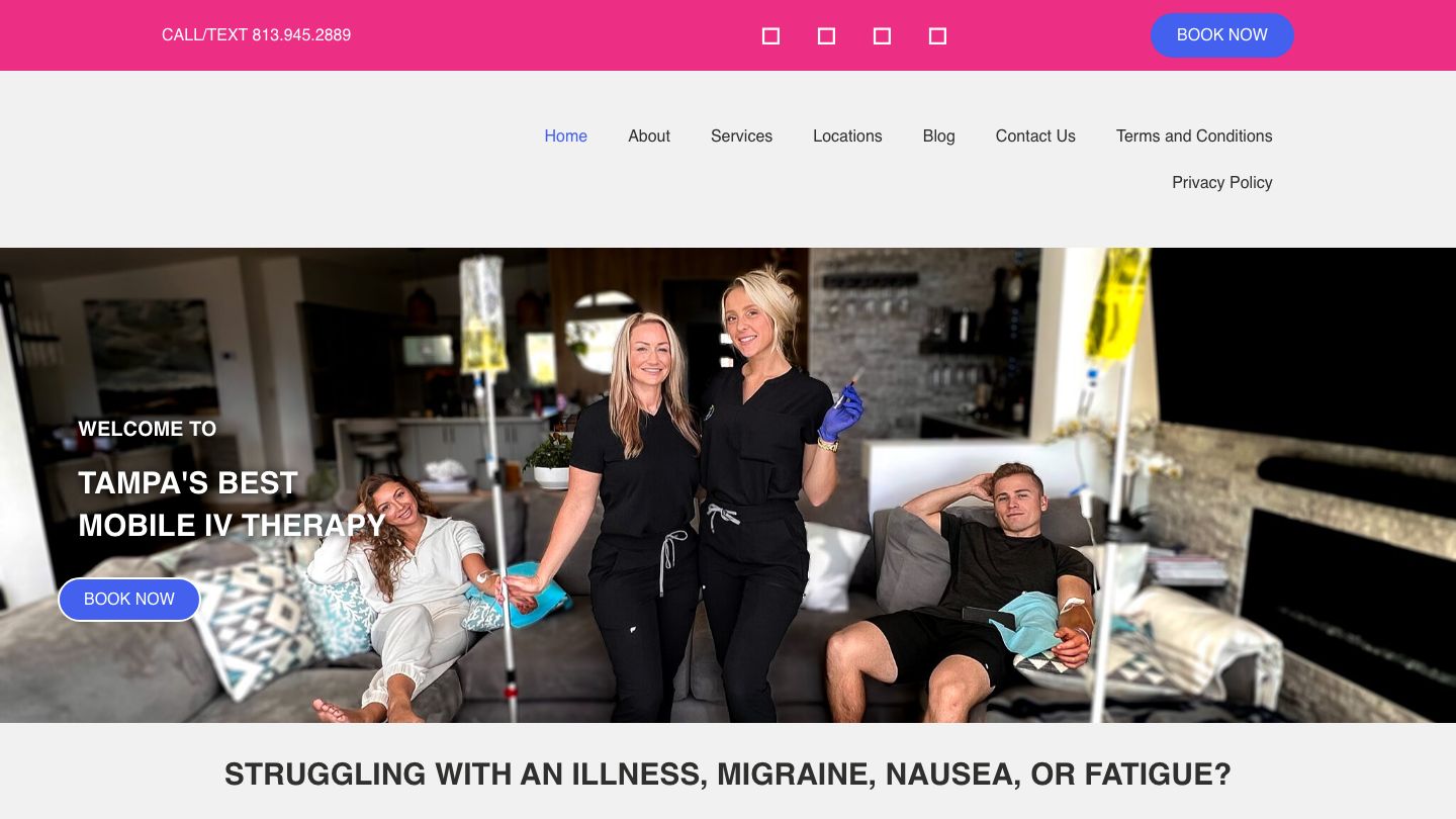 Oasis IV Therapy- Mobile Hydration and Wellness