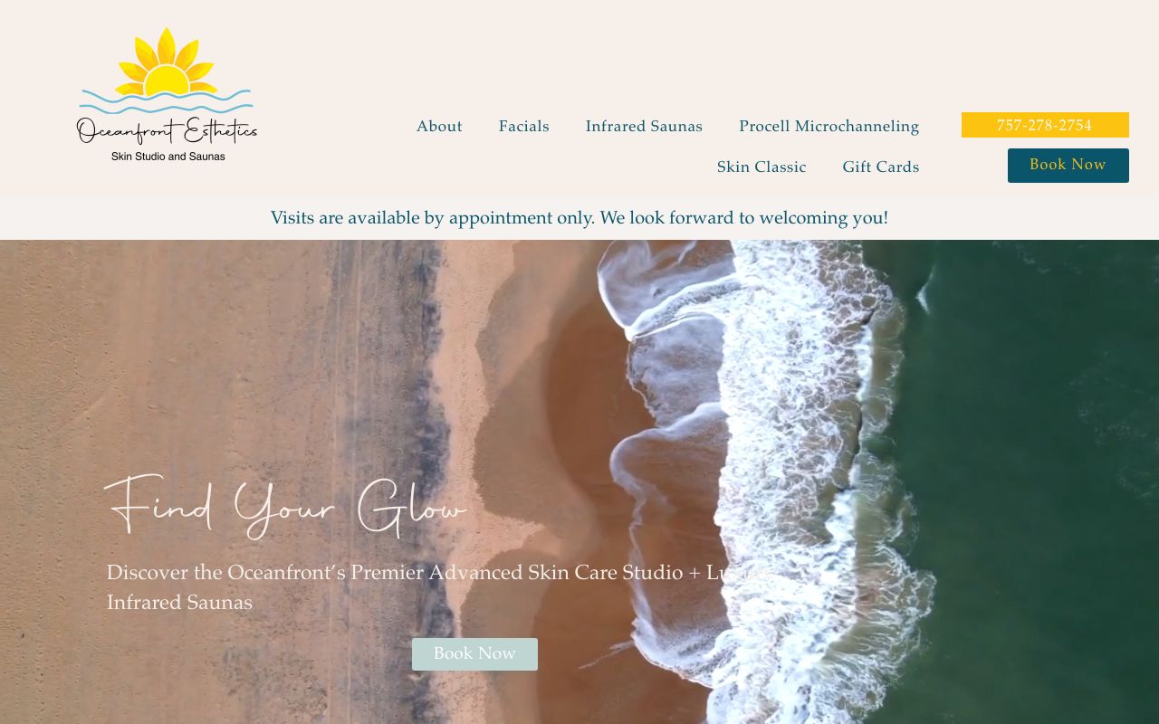 Oceanfront Esthetics, Skin Care Studio and Saunas