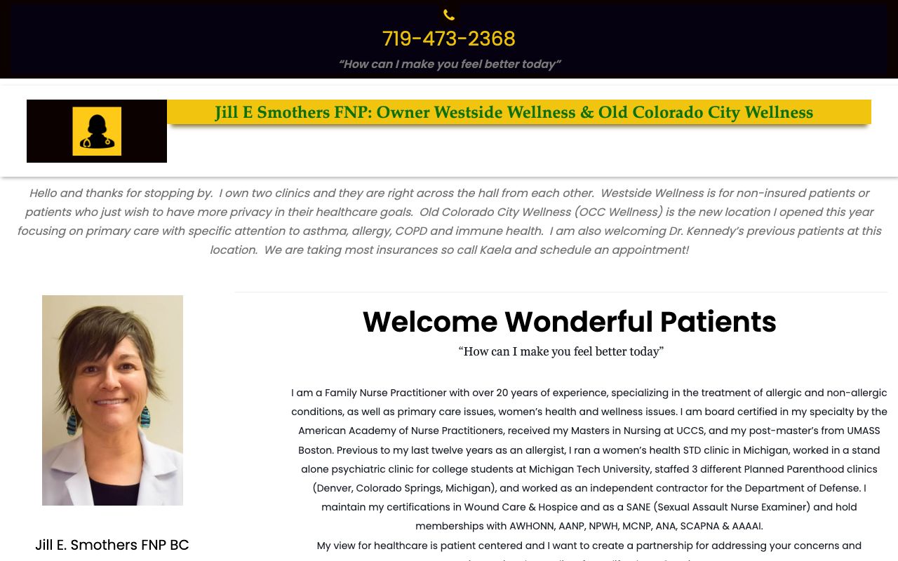 Old Colorado City Wellness PLLC