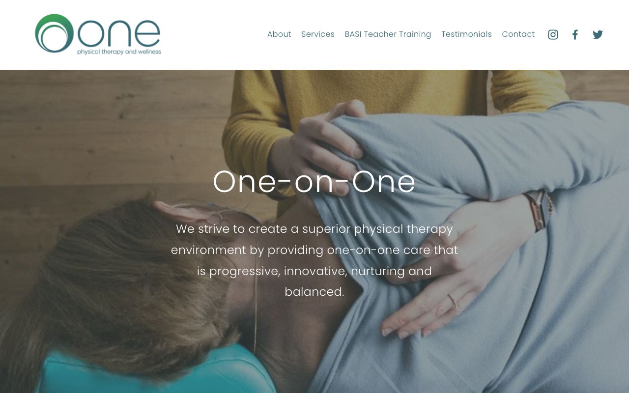 One Physical Therapy and Wellness