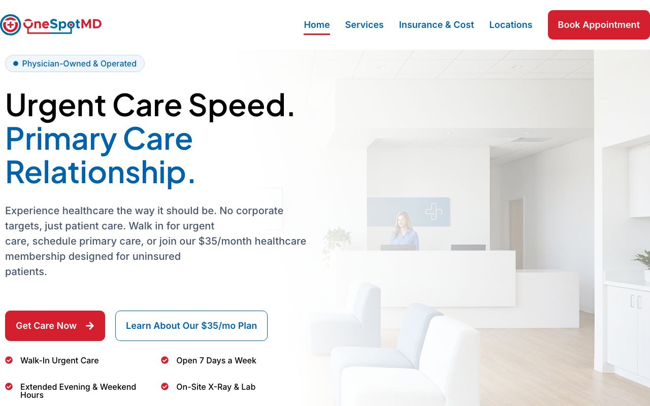 OneSpotMD Primary and Urgent Care