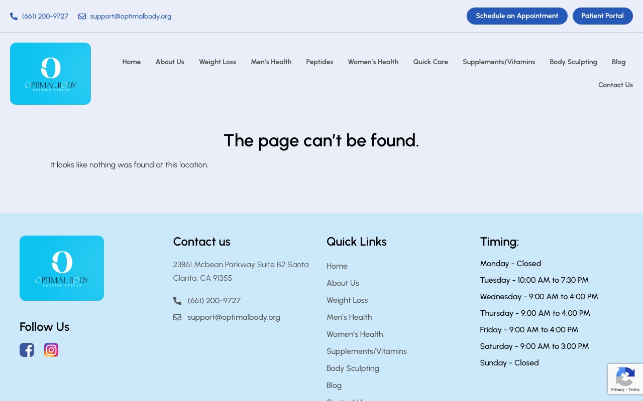 Optimal Body Nursing Center, Inc.