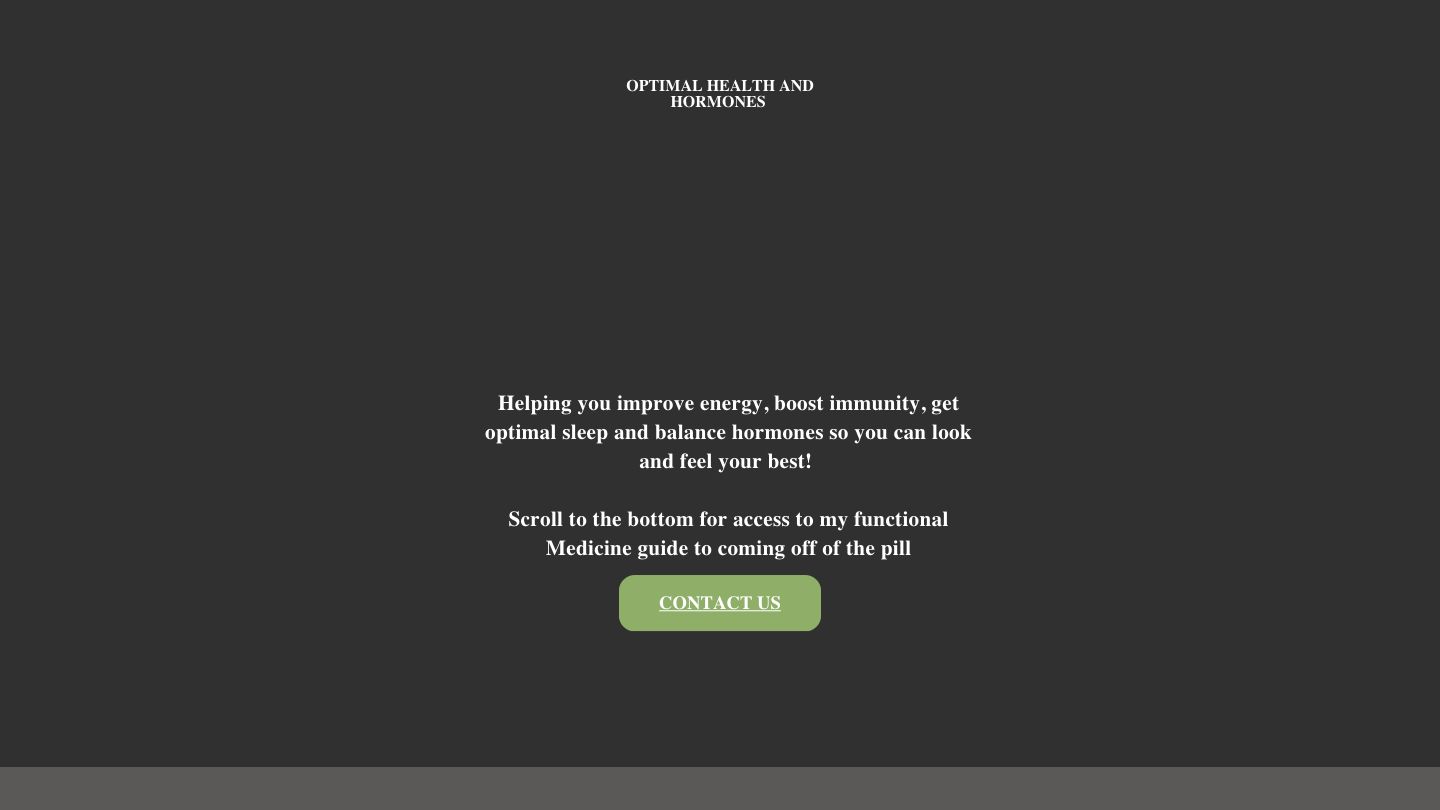 Optimal Health and Hormones PLLC