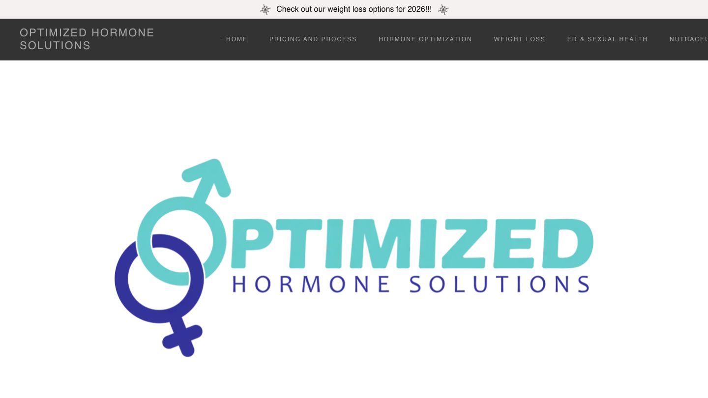 Optimized Hormone Solutions
