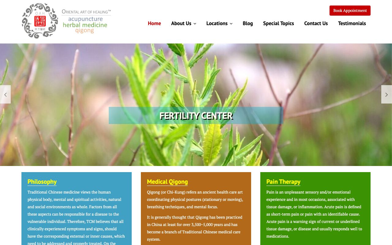 Oriental Art of Healing Acupuncture and Herbal Clinic