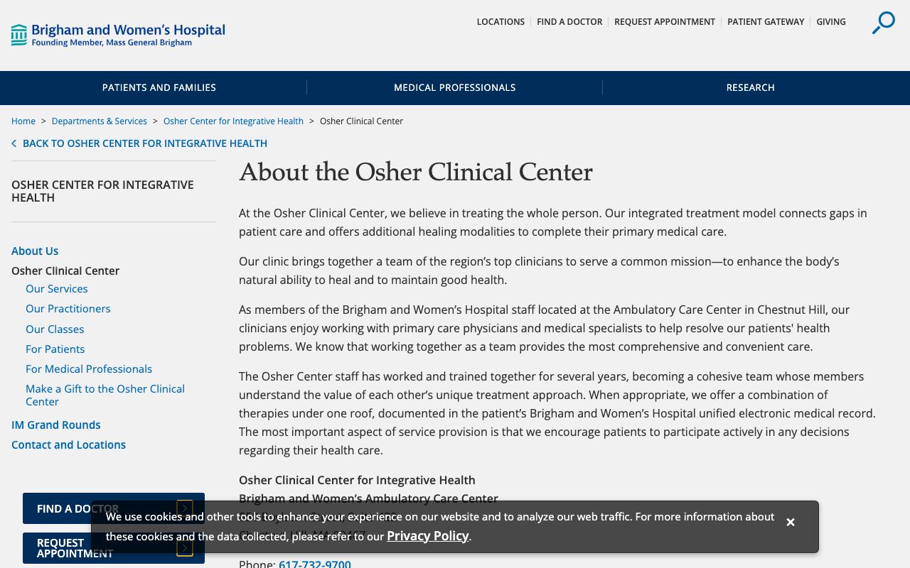 Osher Clinical Center