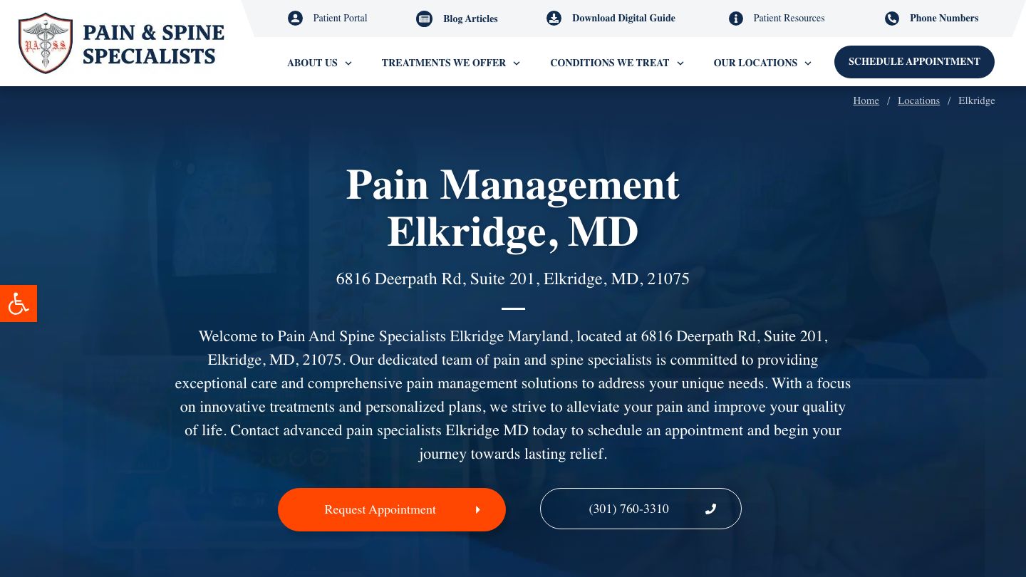 Pain and Spine Specialists of Maryland - Elkridge