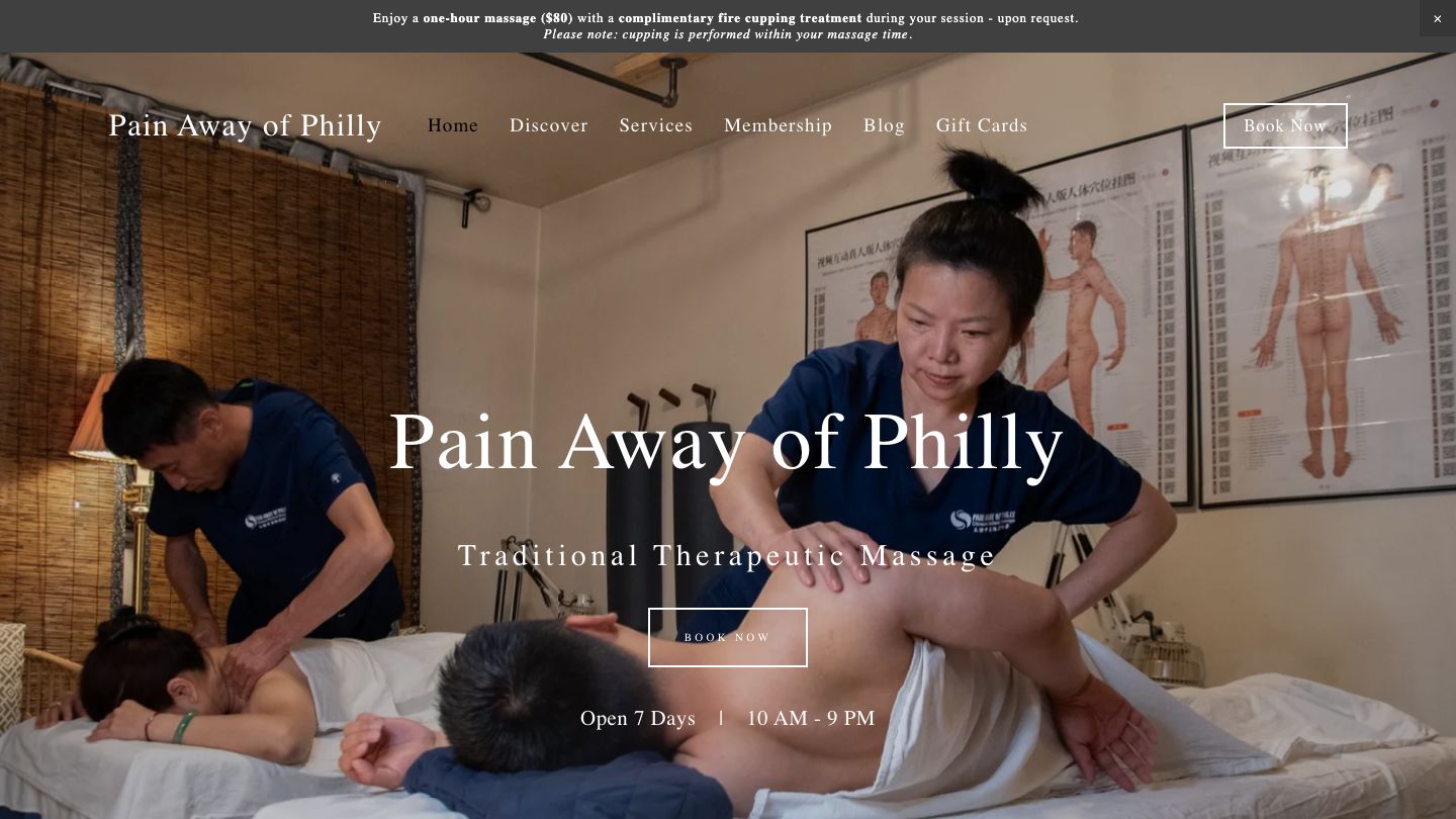 Pain Away of Philly --- Chinese Medical Massage