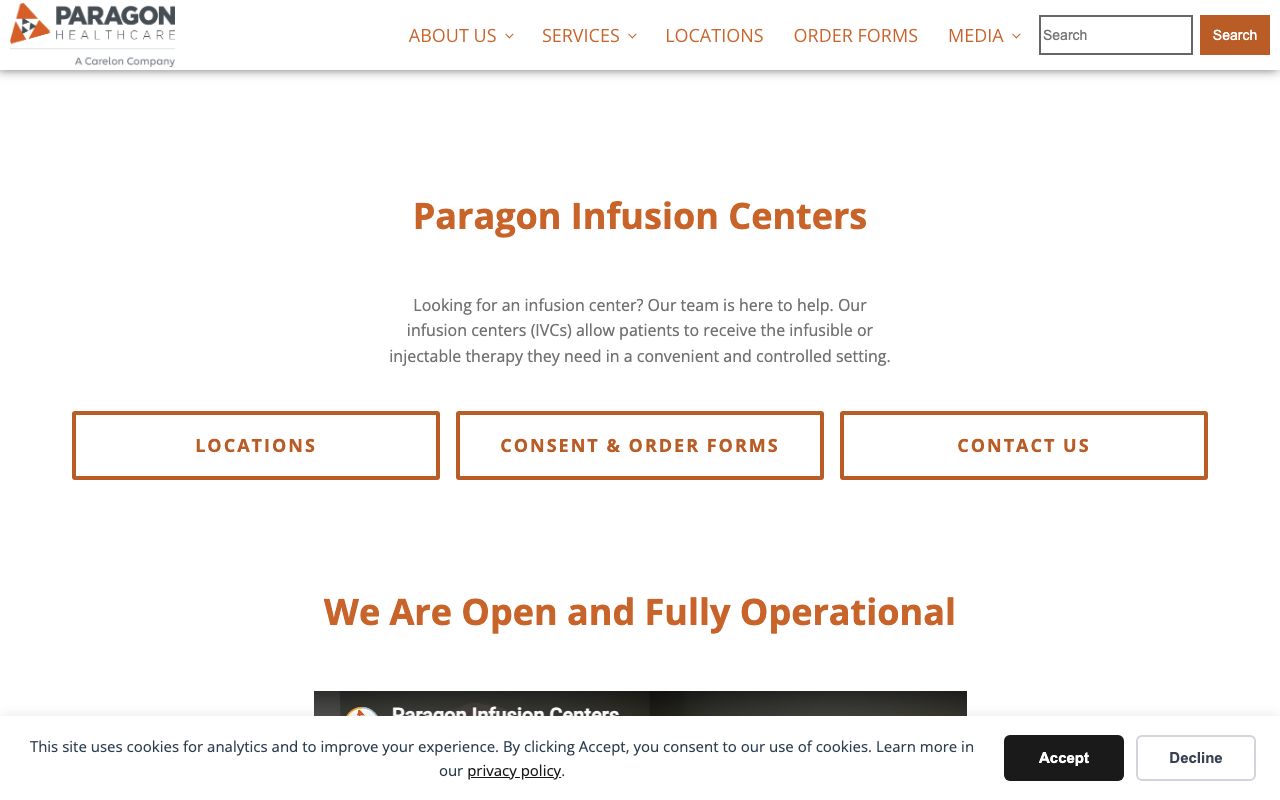 Paragon Arlington Infusion Center