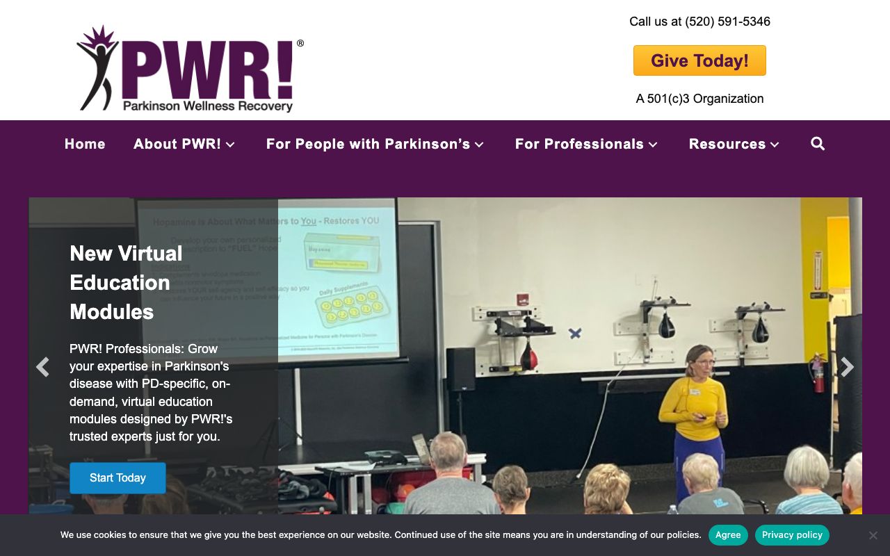 Parkinson Wellness Recovery