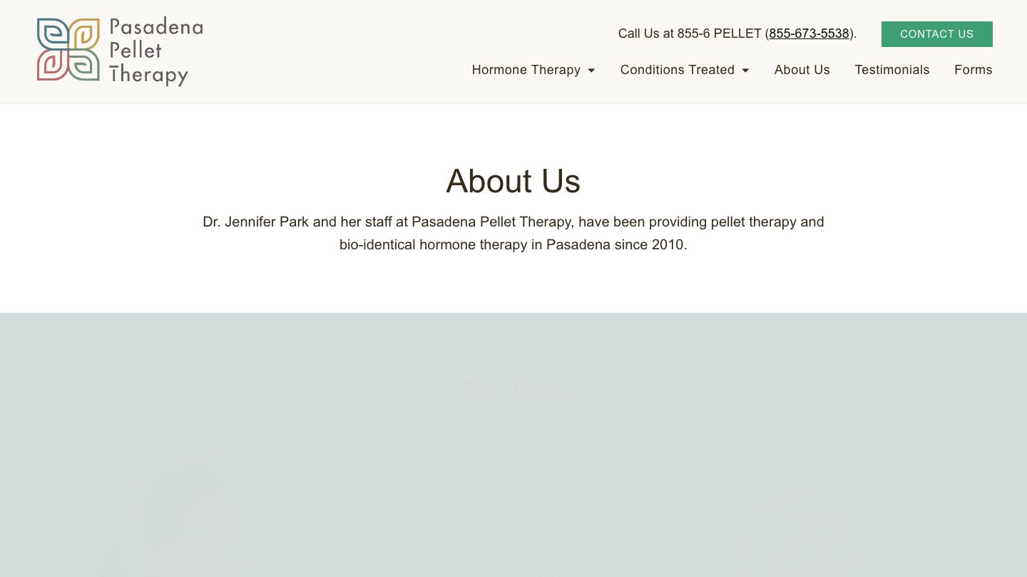 Pasadena Pellet Therapy