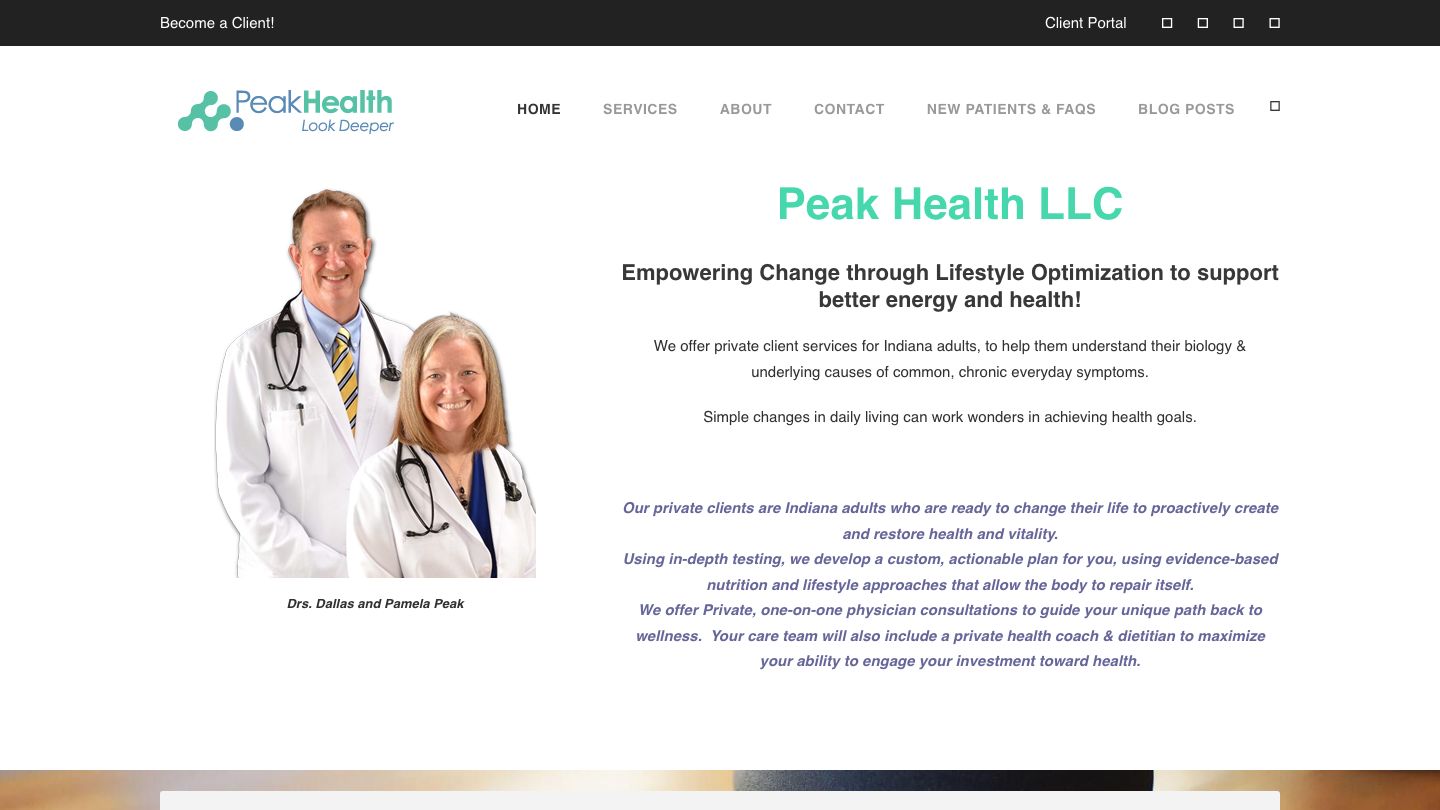 Peak Health LLC @ Indiana Center for Functional Medicine
