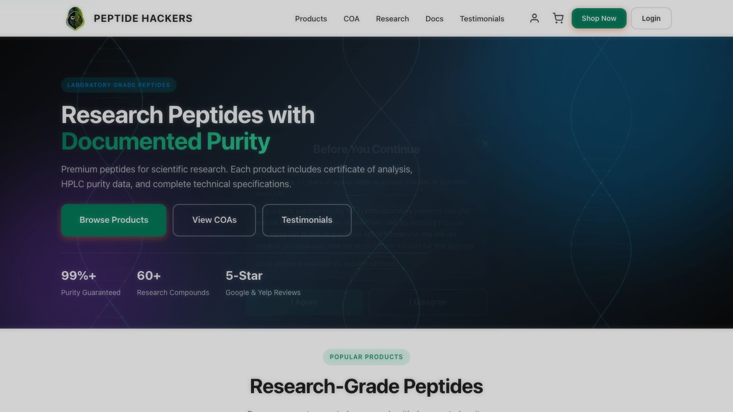 Peptide Hackers