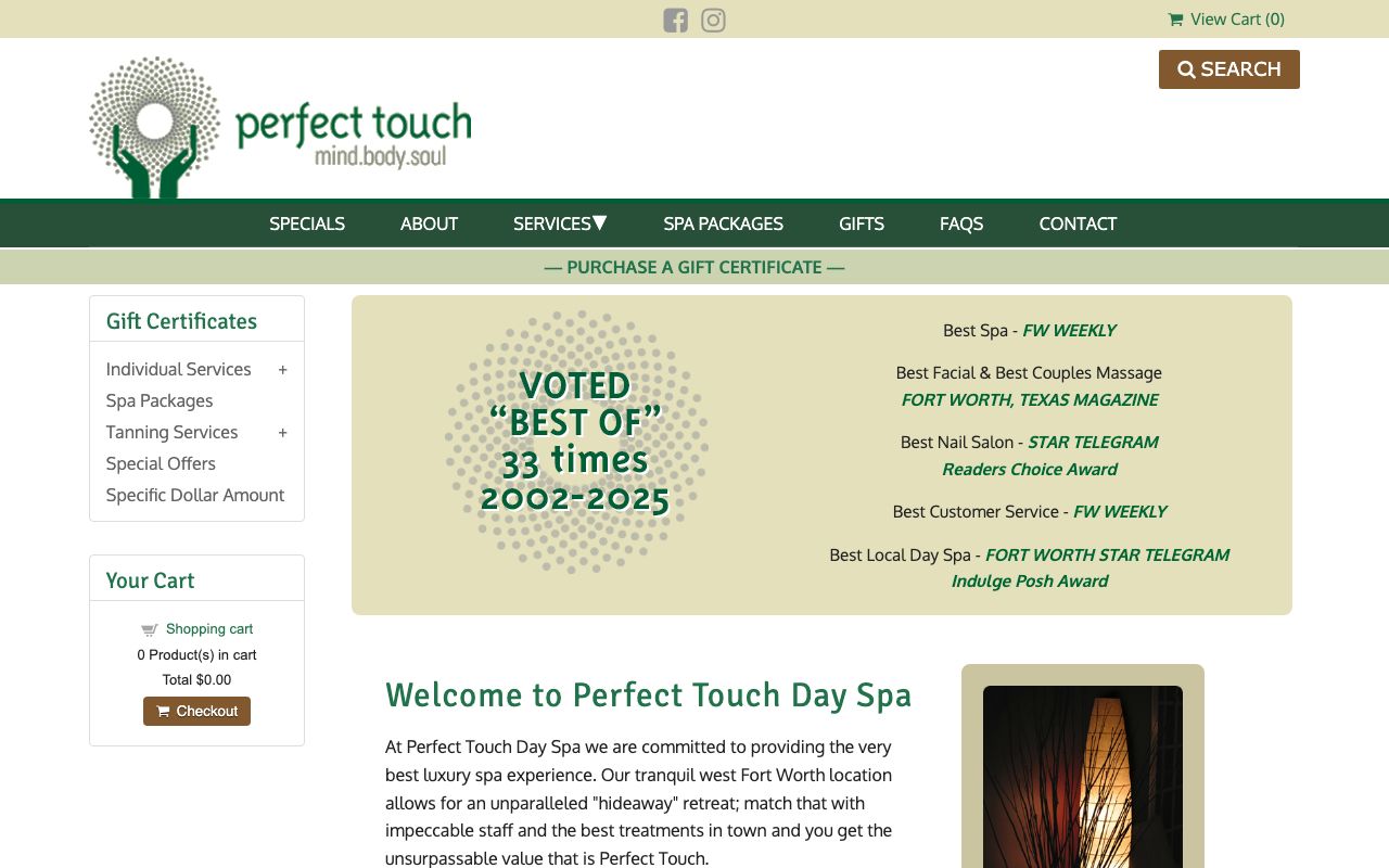 Perfect Touch Day Spa