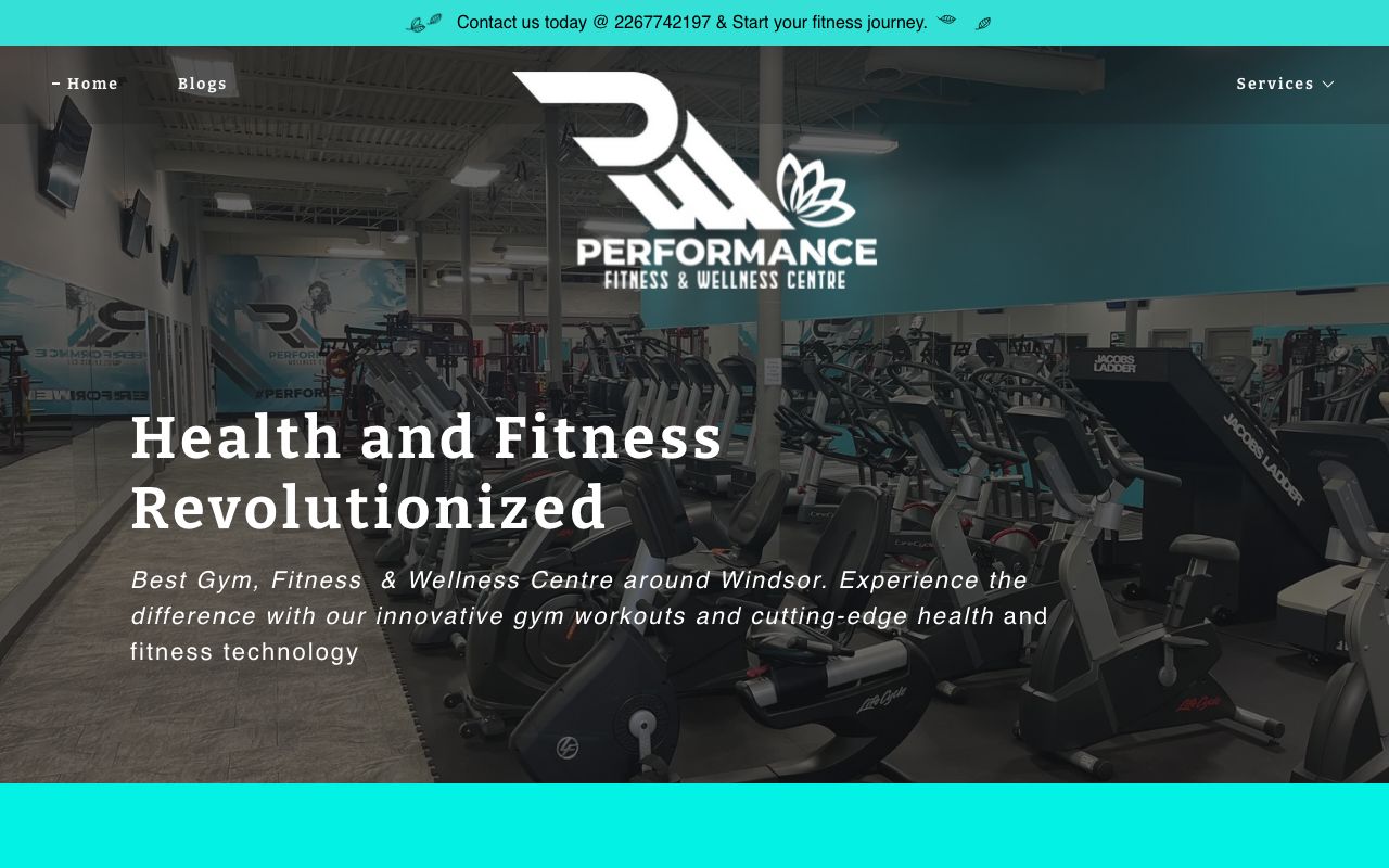 Performance Fitness And Wellness Centre