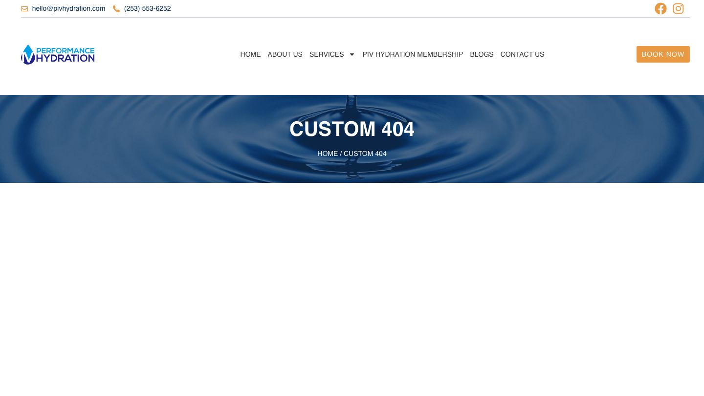 Performance IV Hydration