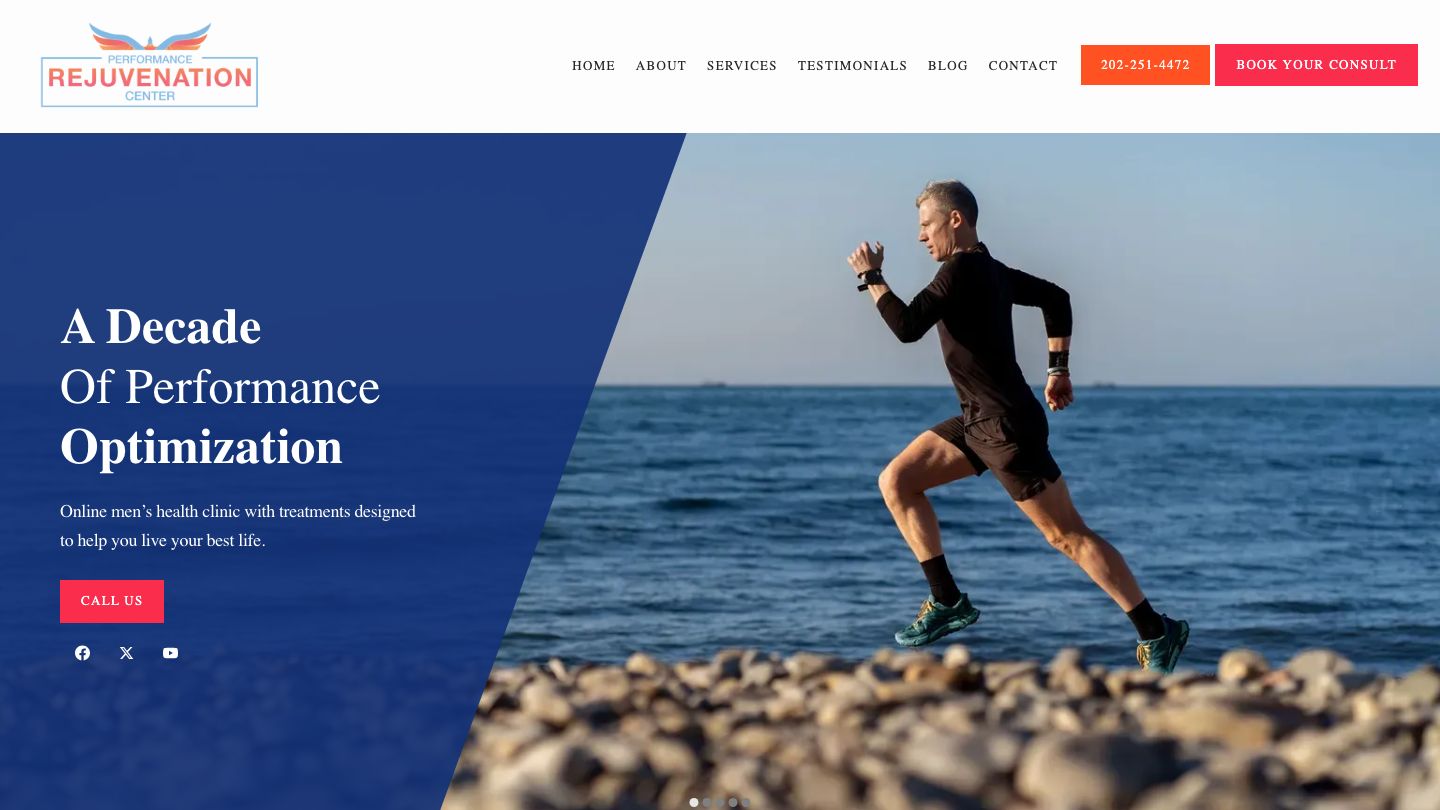 Performance Rejuvenation Center | Anti-aging & TRT clinic