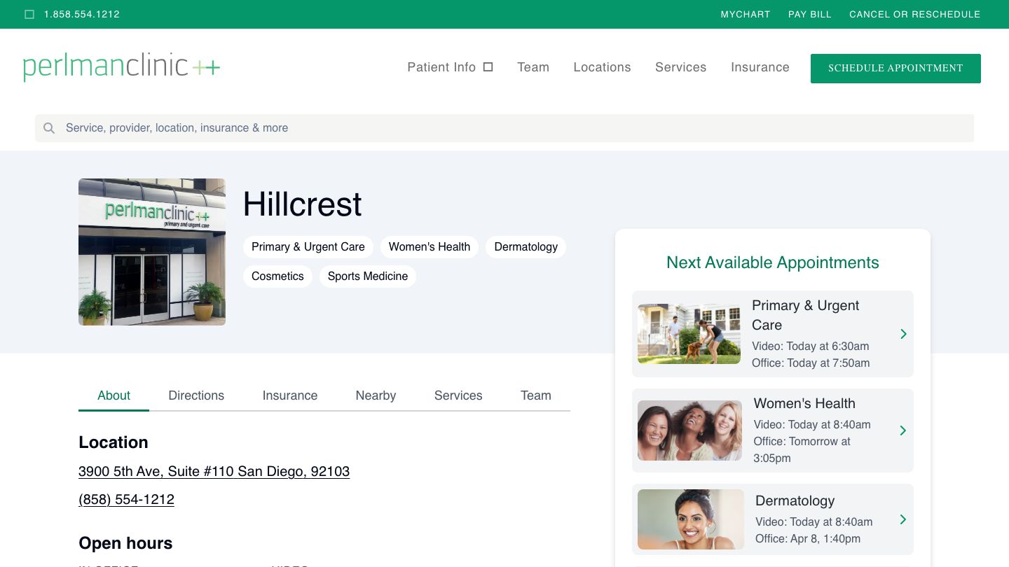 Perlman Clinic San Diego