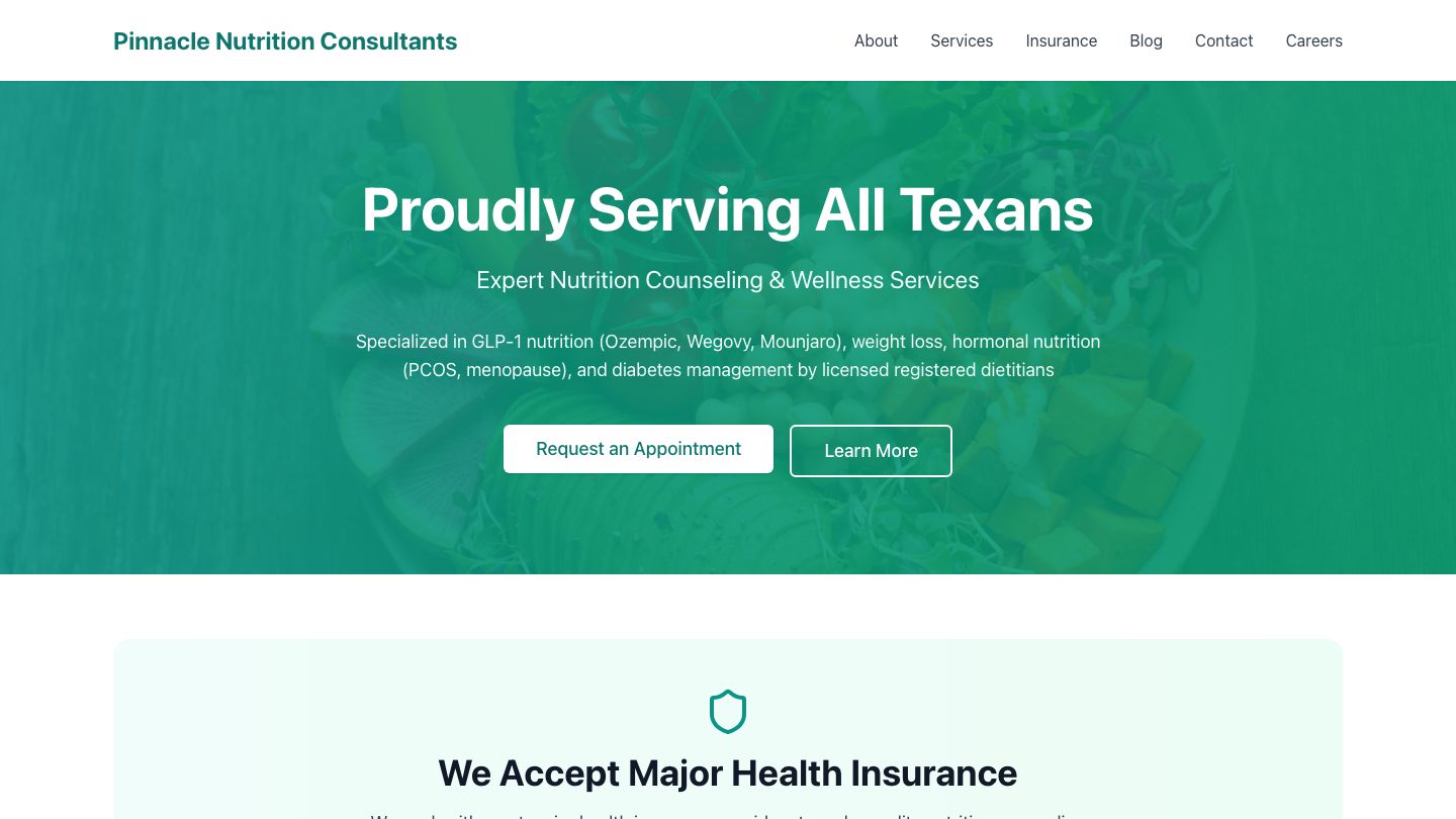 Pinnacle Nutrition Consultants| Houston Nutritionist & Dietitian