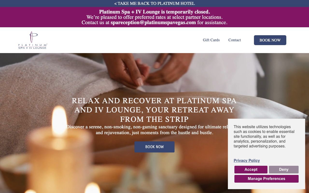 Platinum Spa and IV Lounge