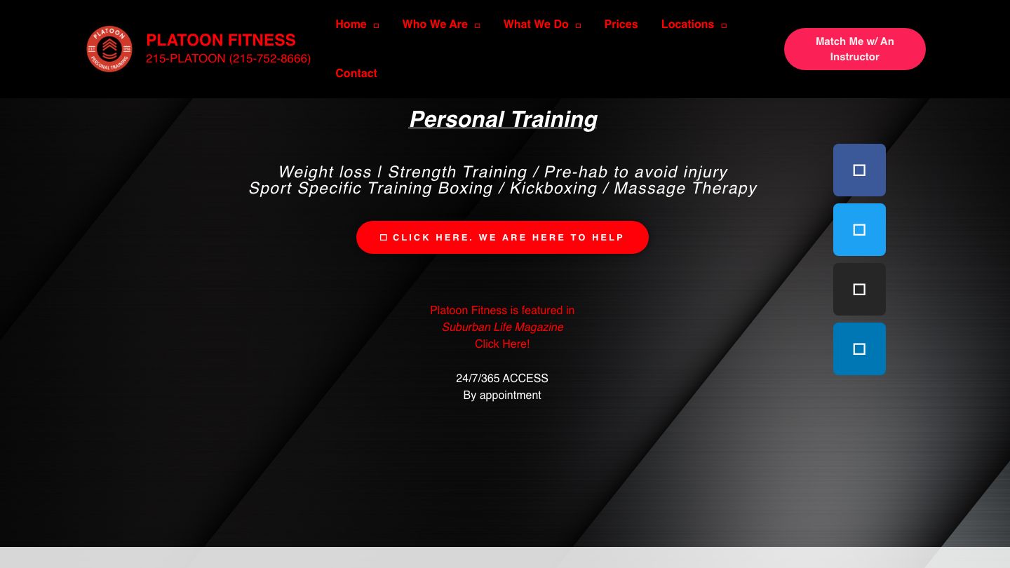 Platoon Fitness, Philadelphia