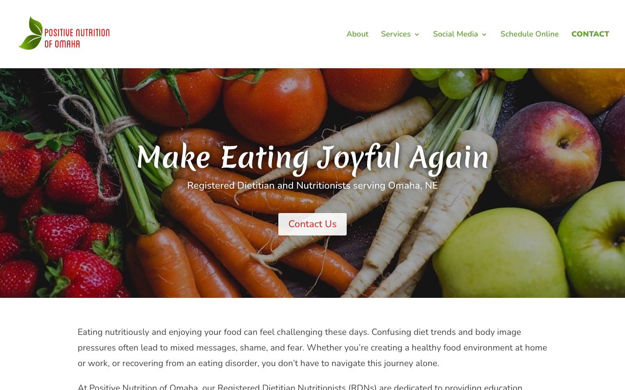 Positive Nutrition of Omaha