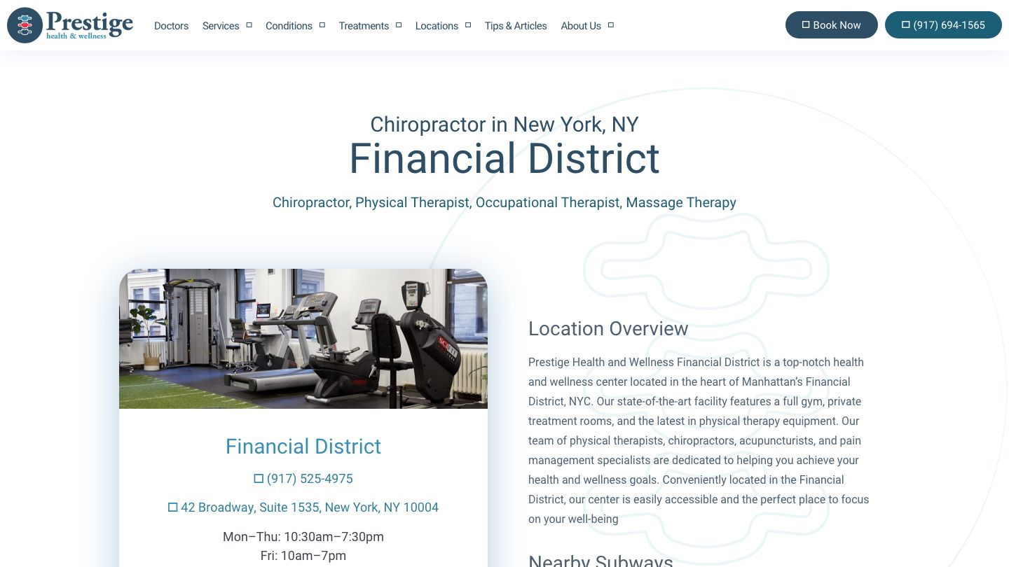 Prestige Health and Wellness