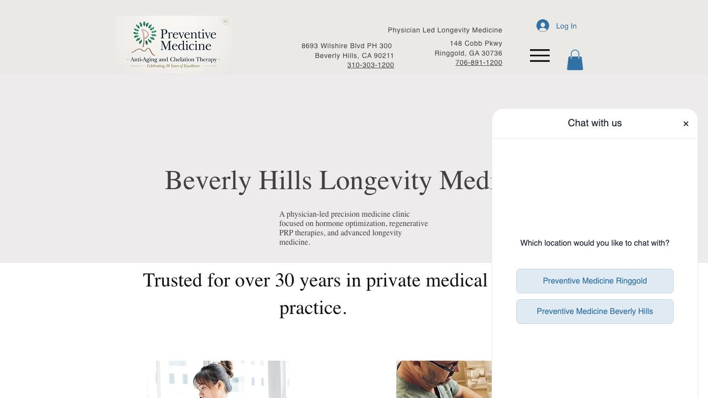 Preventive Medicine Anti-Aging & Chelation Therapy