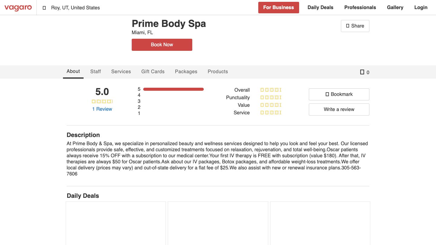Prime Body & Spa